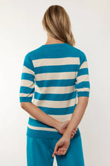 Bermuda Blue/Ecru