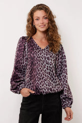 Gray Melange/Mauve Wine