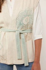 Sand/Green Mint