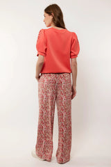 Offwhite/Bright Coral