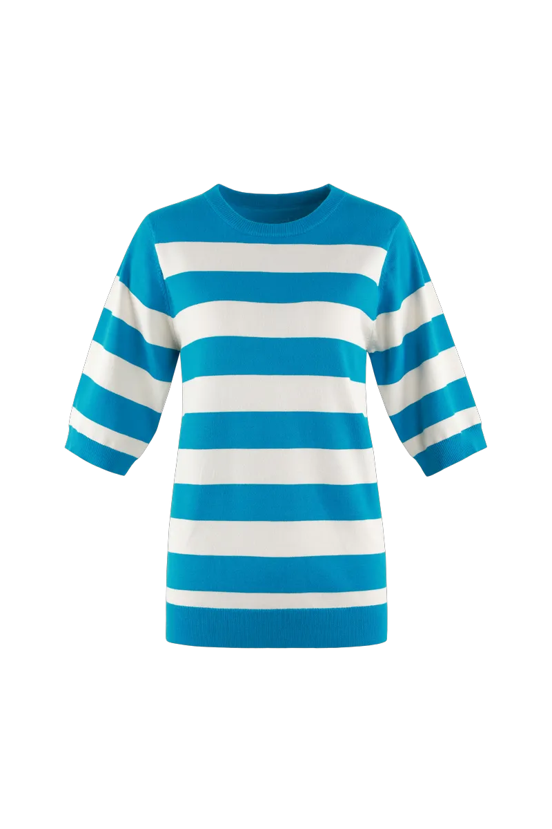 Bermuda Blue/Ecru