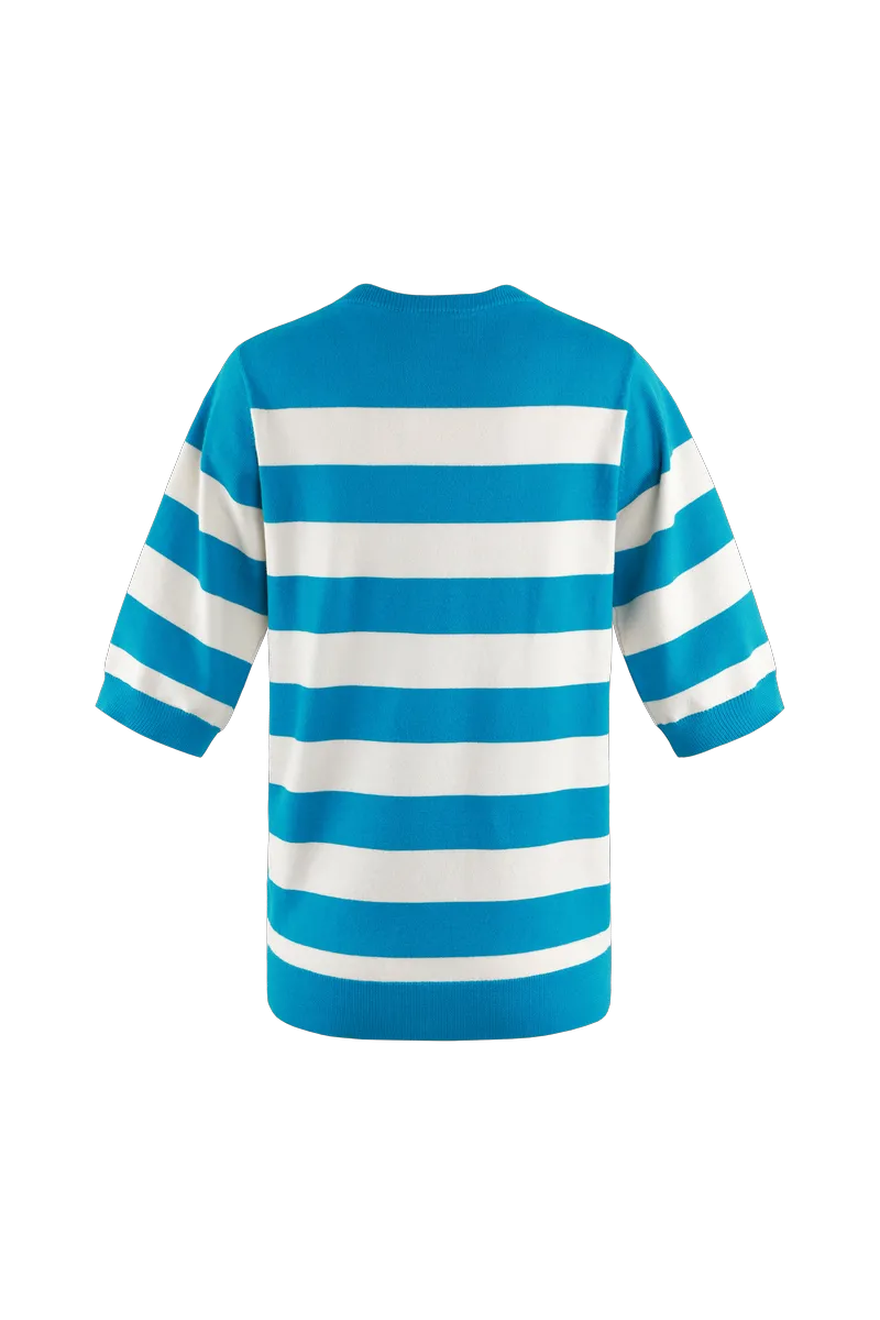 Bermuda Blue/Ecru