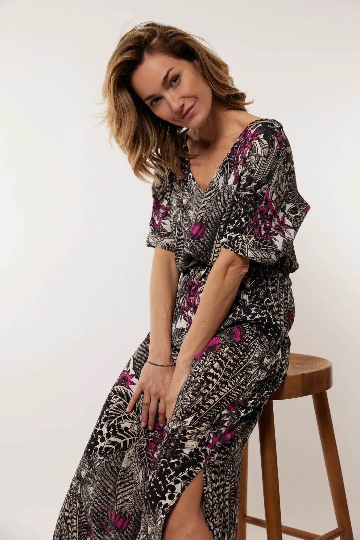 Black/Orchid
