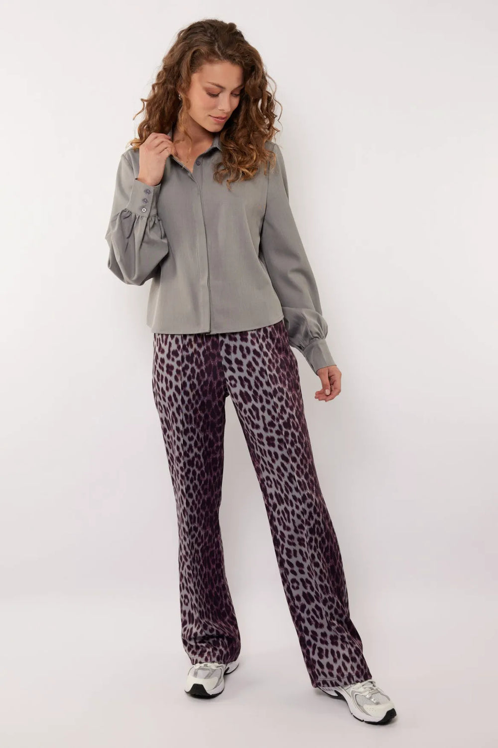 Gray Melange/Mauve Wine