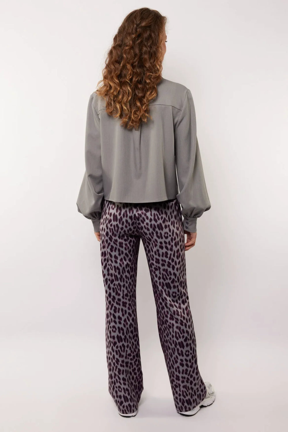 Gray Melange/Mauve Wine