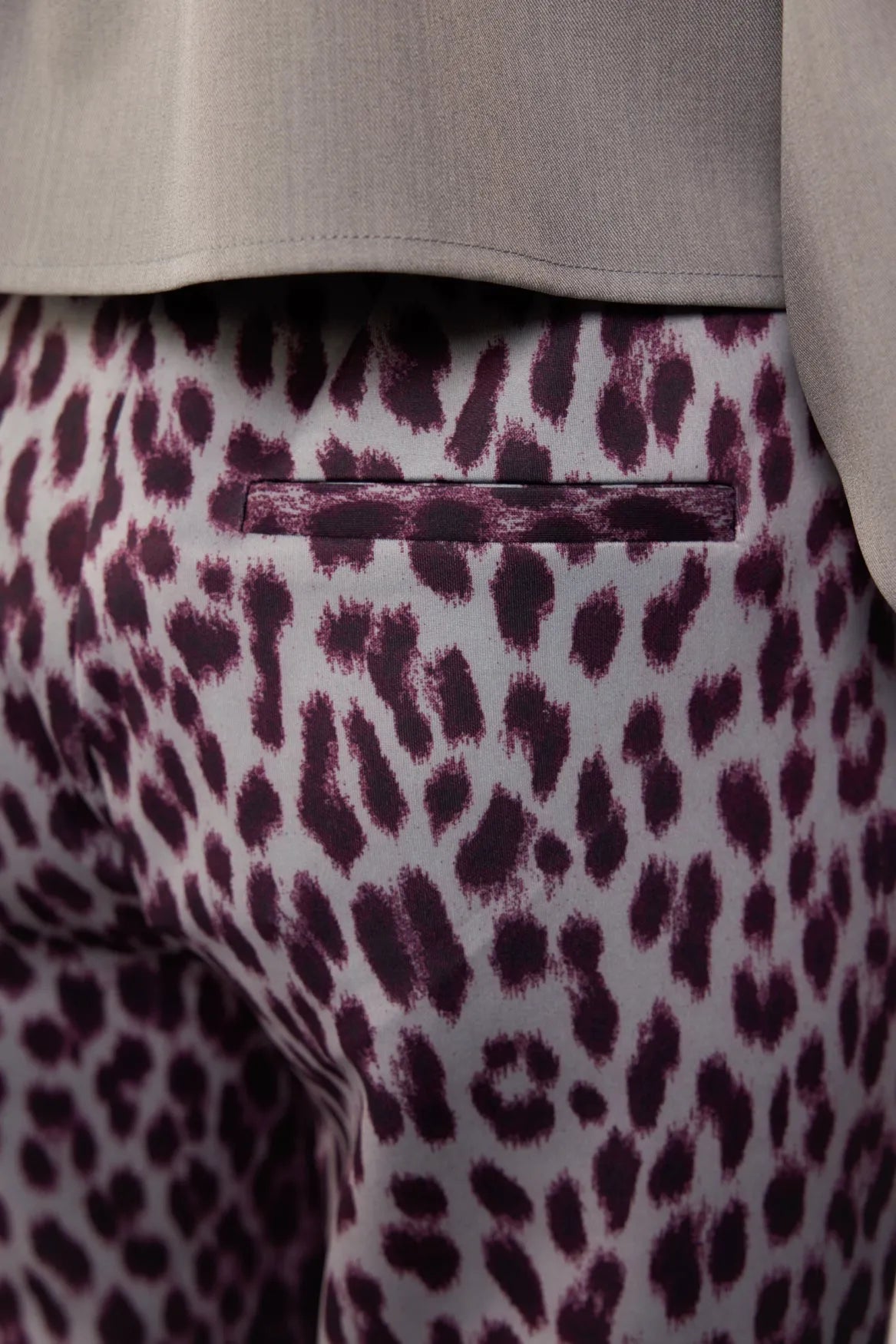 Gray Melange/Mauve Wine