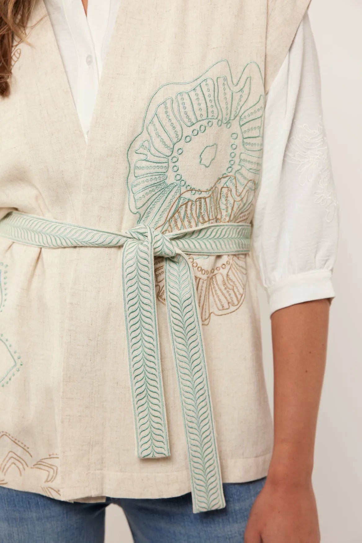 Sand/Green Mint