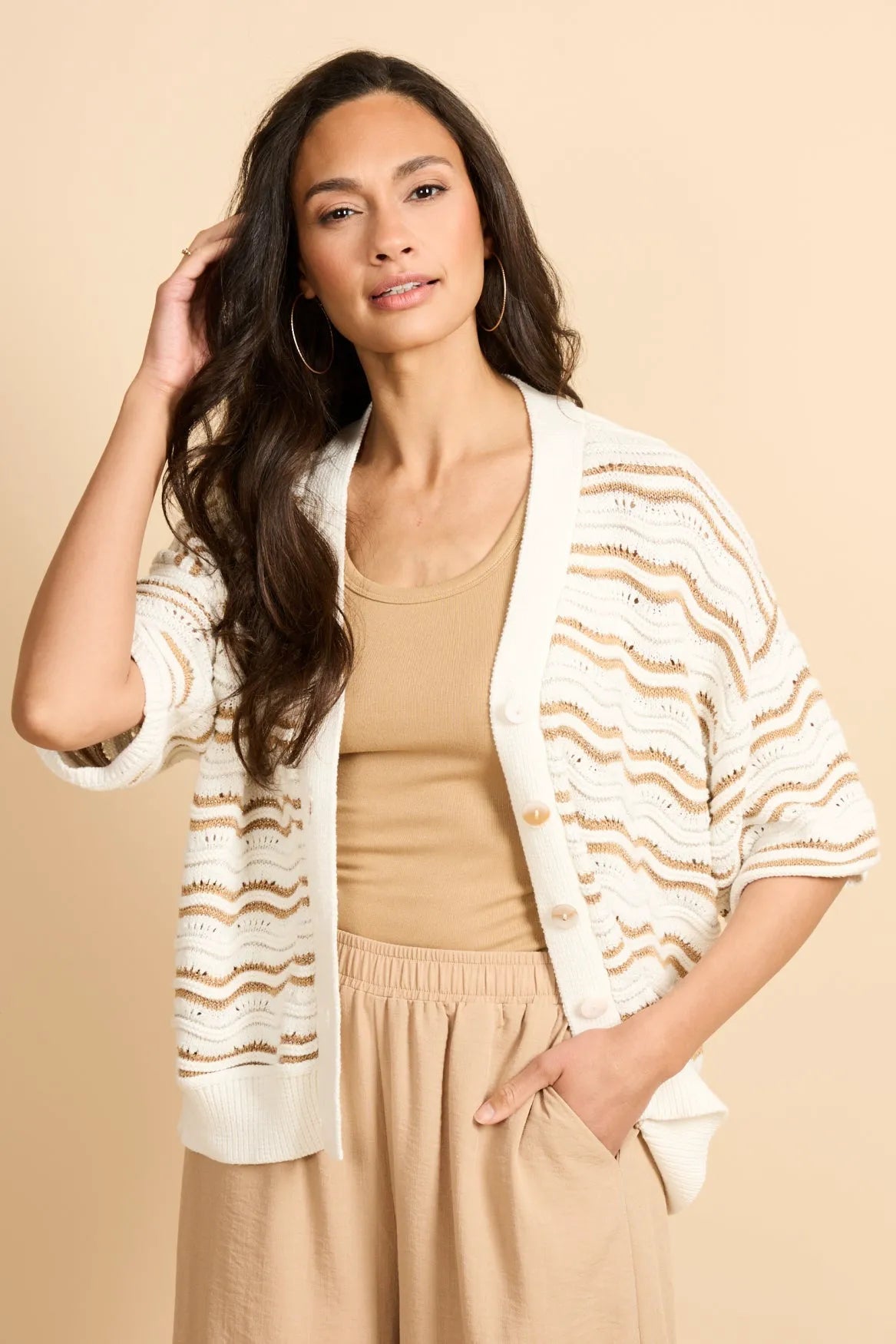 Wool White/Kint Camel