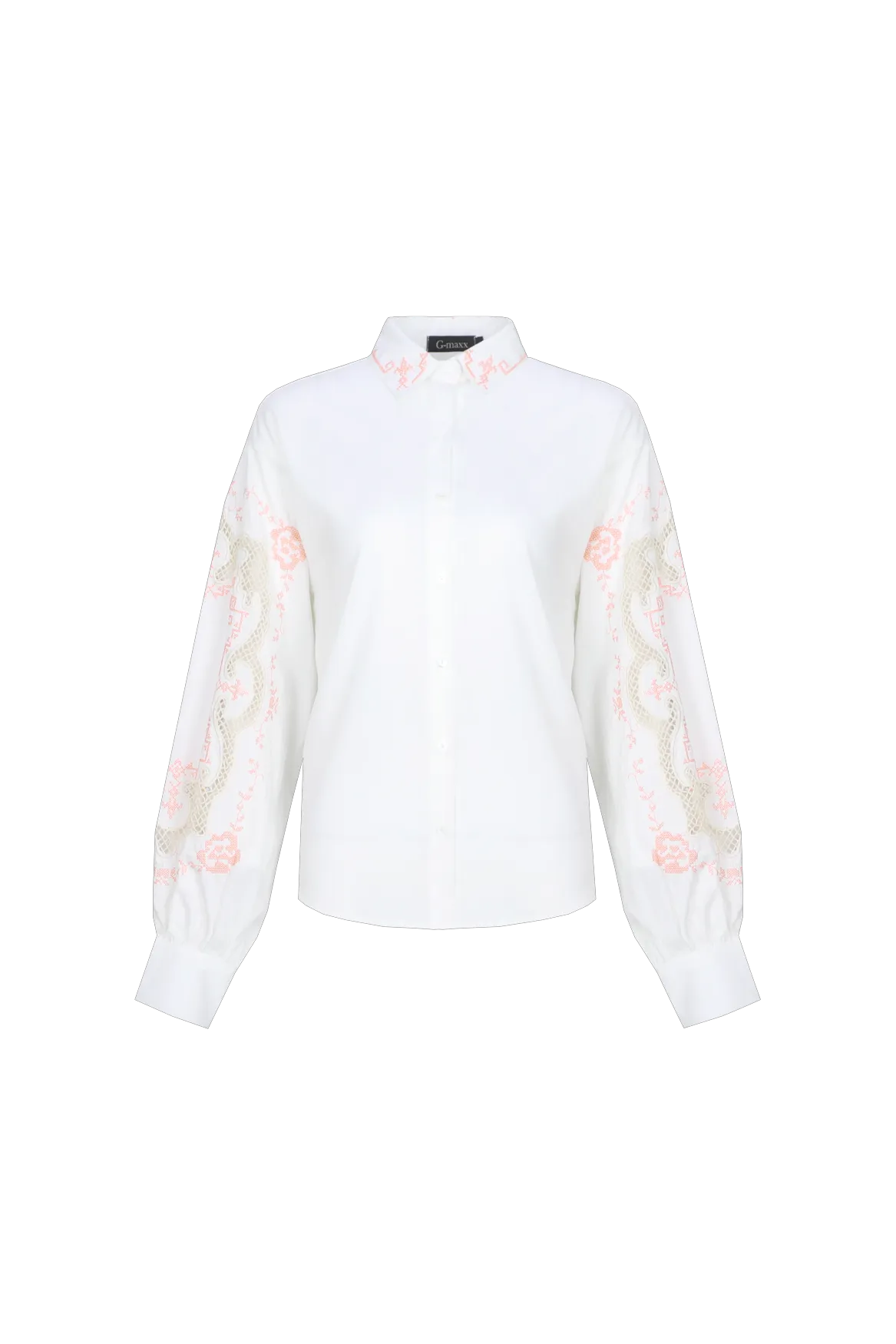 Offwhite/Warm Coral