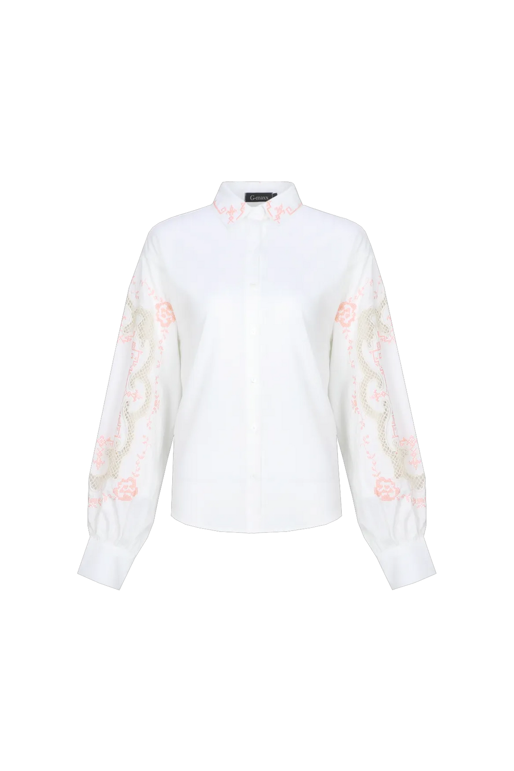 Offwhite/Warm Coral