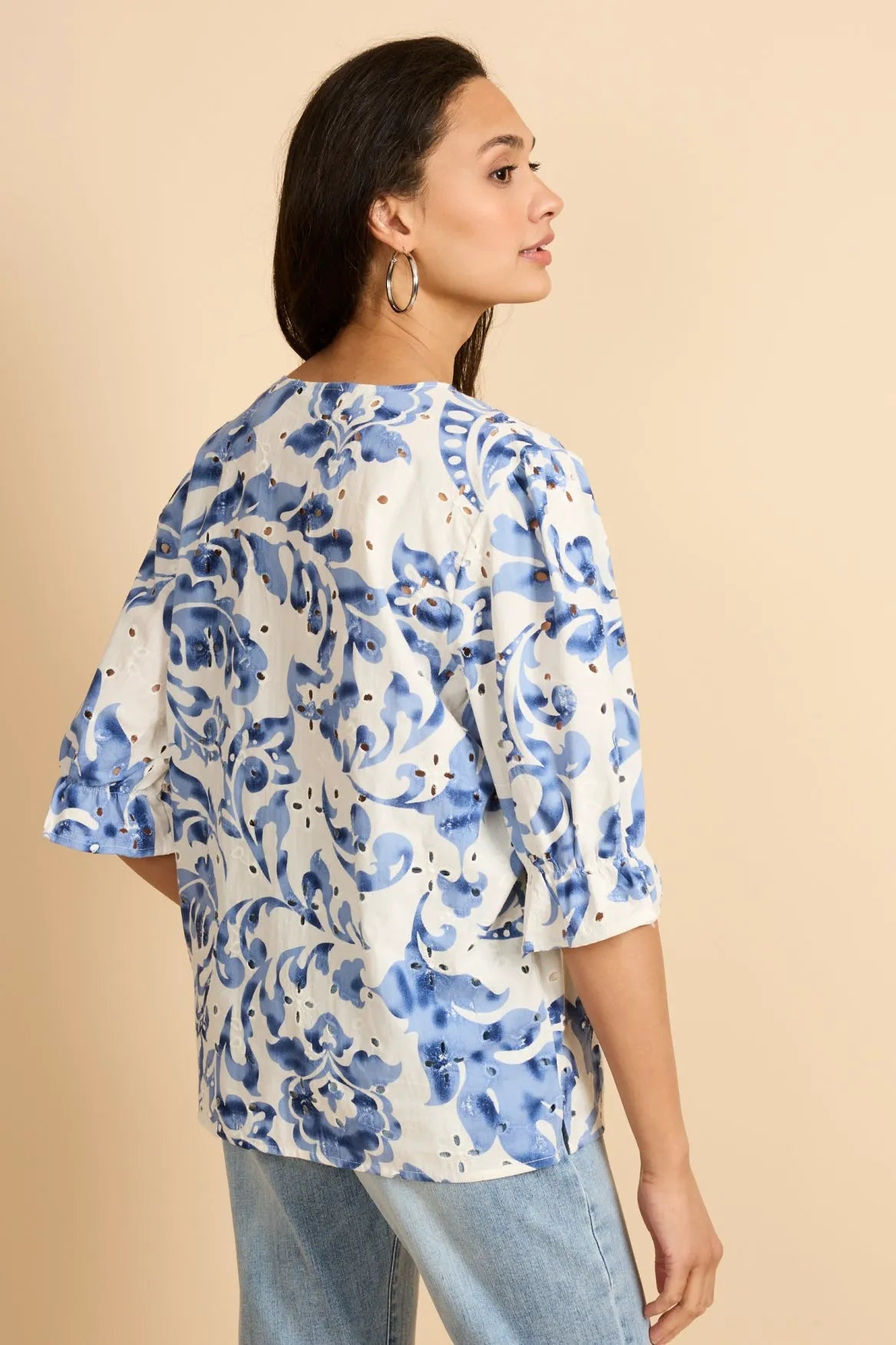 Offwhite/Light Indigo